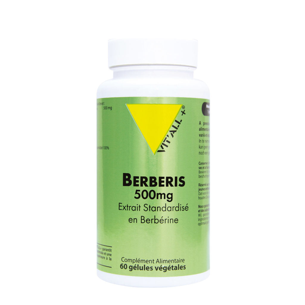 Berberis 500 mg - 60 gélules