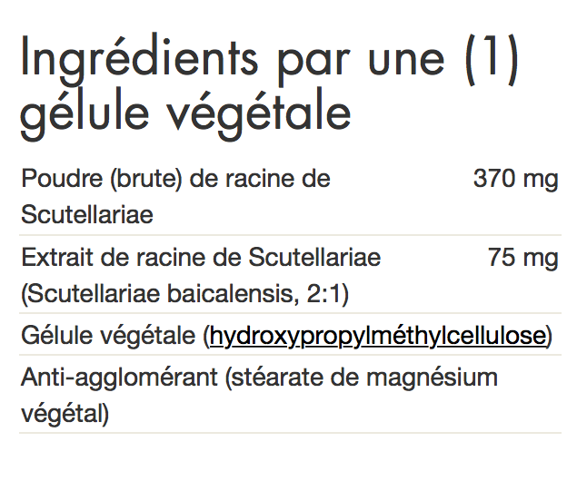 Scutellaire - 50 caps - Antioxydant, anti- inflammatoire, lutte contre les infections virales