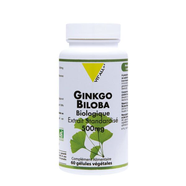Ginkgo Biloba Bio - Mémoire et circulation