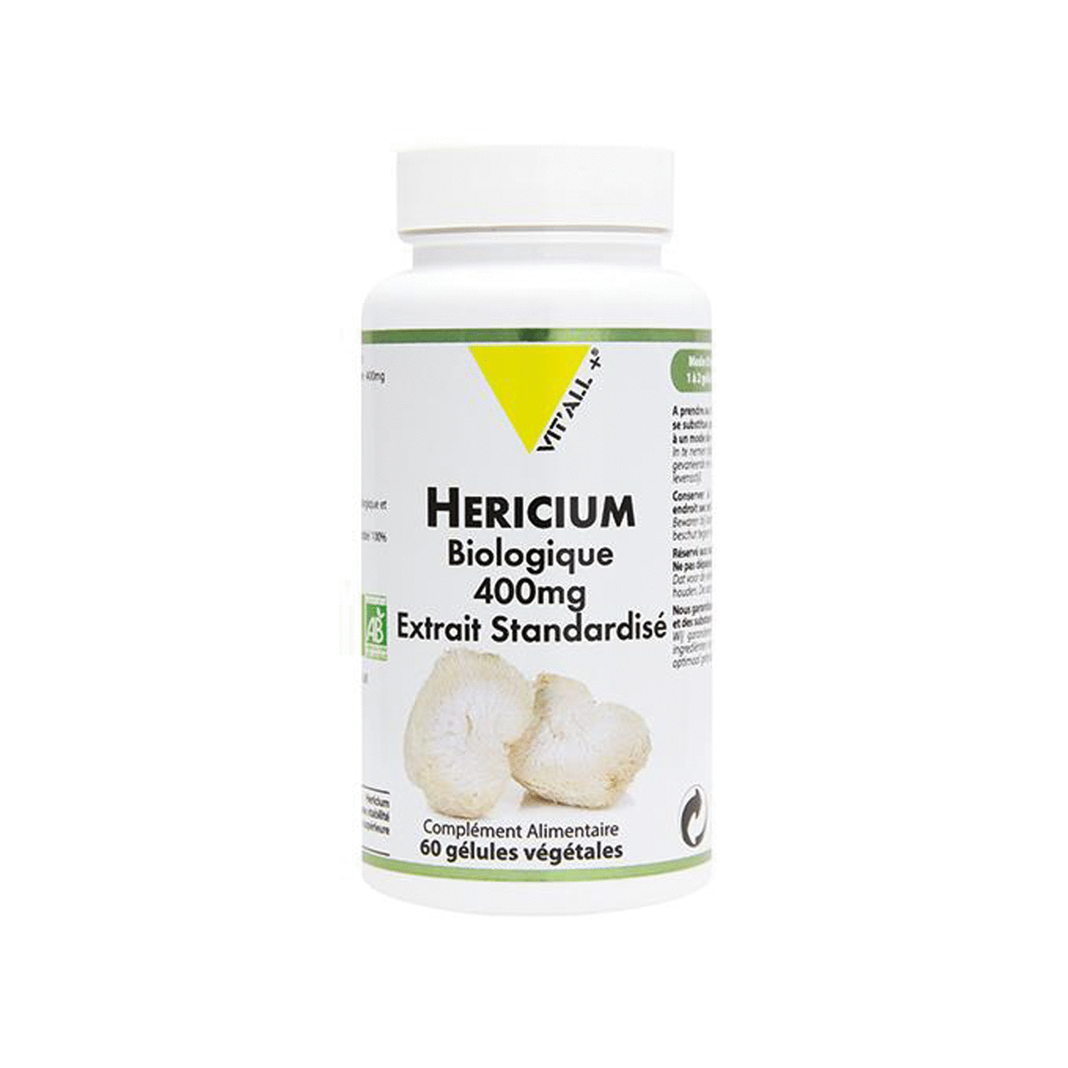 Hericium bio - Mémoire (60 gélules)