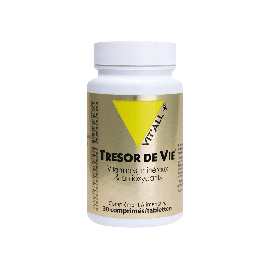 Trésor de vie - Antioxydants (30 comprimés)