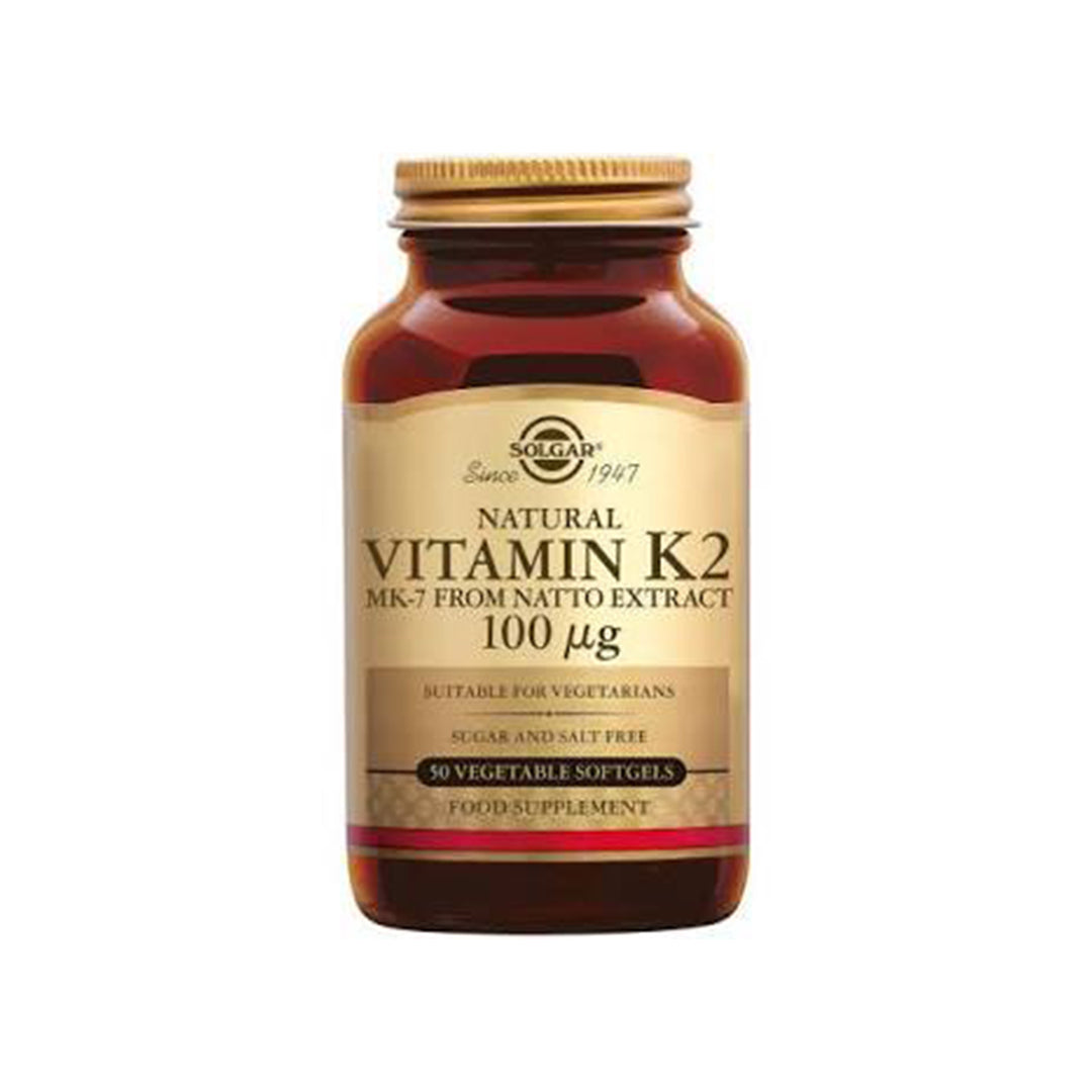 Vitamine K2 Naturelle MK7 - 50 gélules 100 mcg