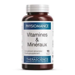 Vitamines et minéraux - 90 gélules