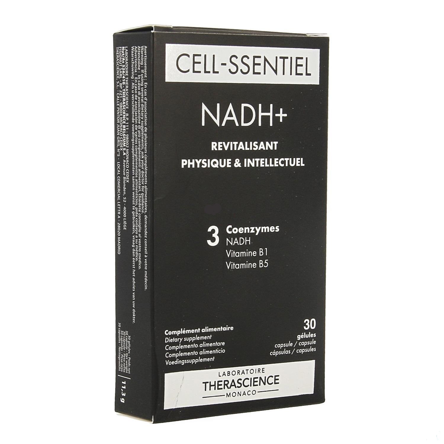 NADH+ Revitalisant physique &amp; intellectuel