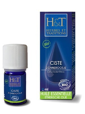 Ciste (Cistus ladaniferus)  BIO, 5ml - Antivirale, anti-infectieuse, antibactérienne, cicatrisante