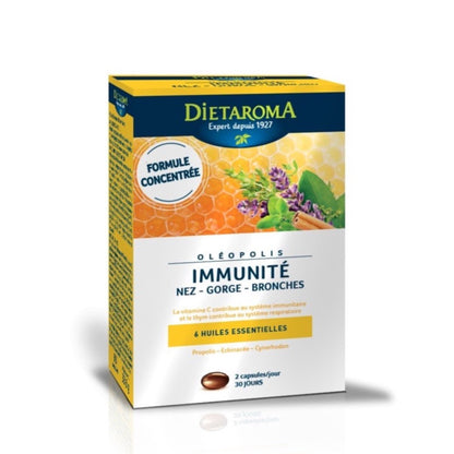 Immunité - Nez, gorge et bronches (60 capsules)