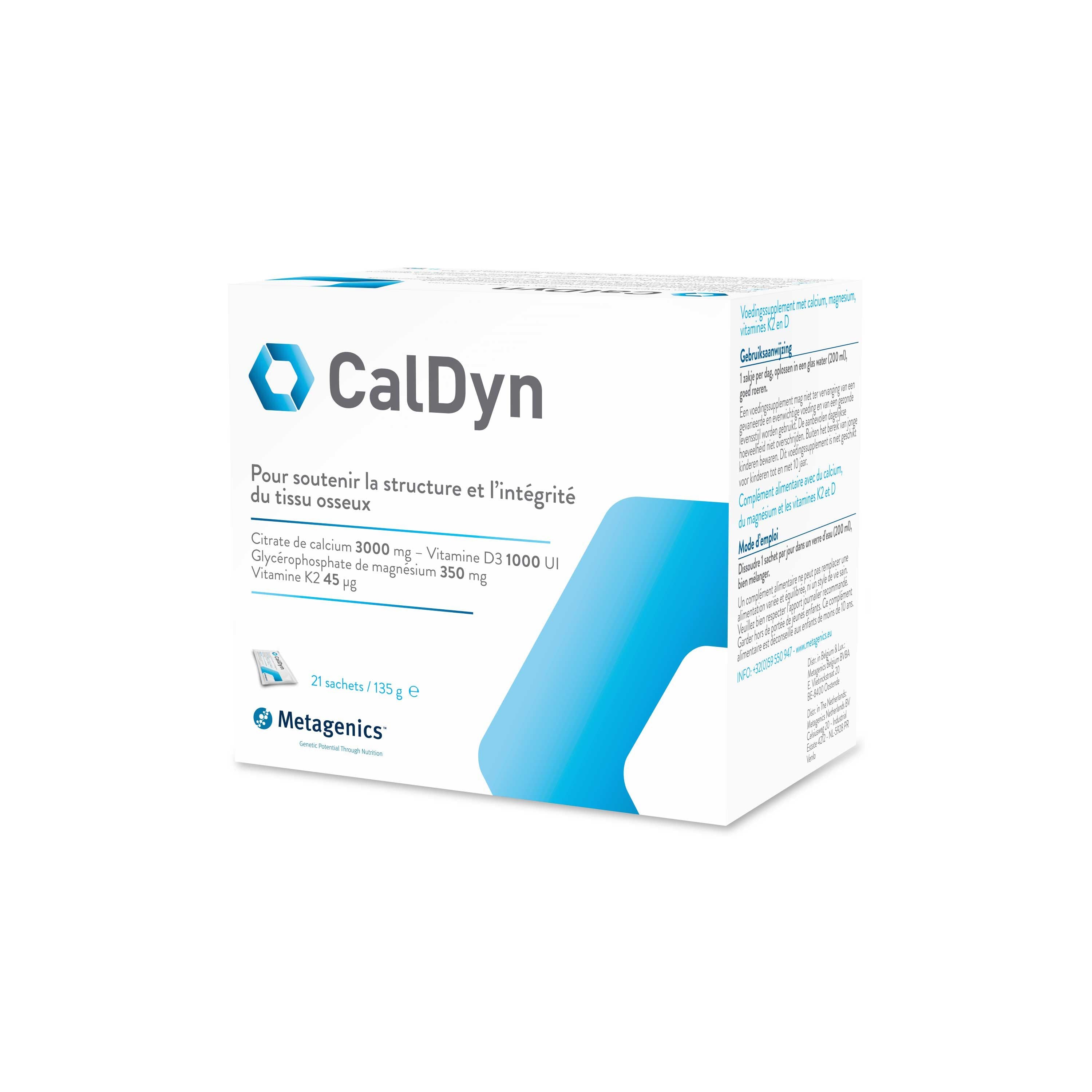 Caldyn - Optimisez vos apports en minéraux et vitamines pour les os