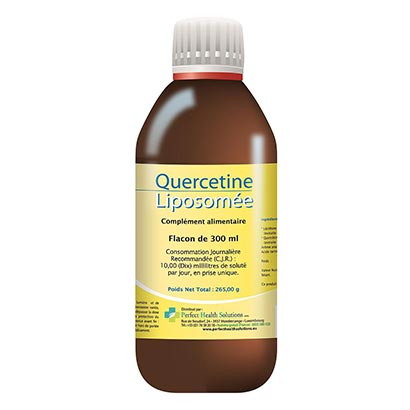 Quercetine Liposomée - Antibactérien, antioxydant, antihistaminique et anti-inflammatoire