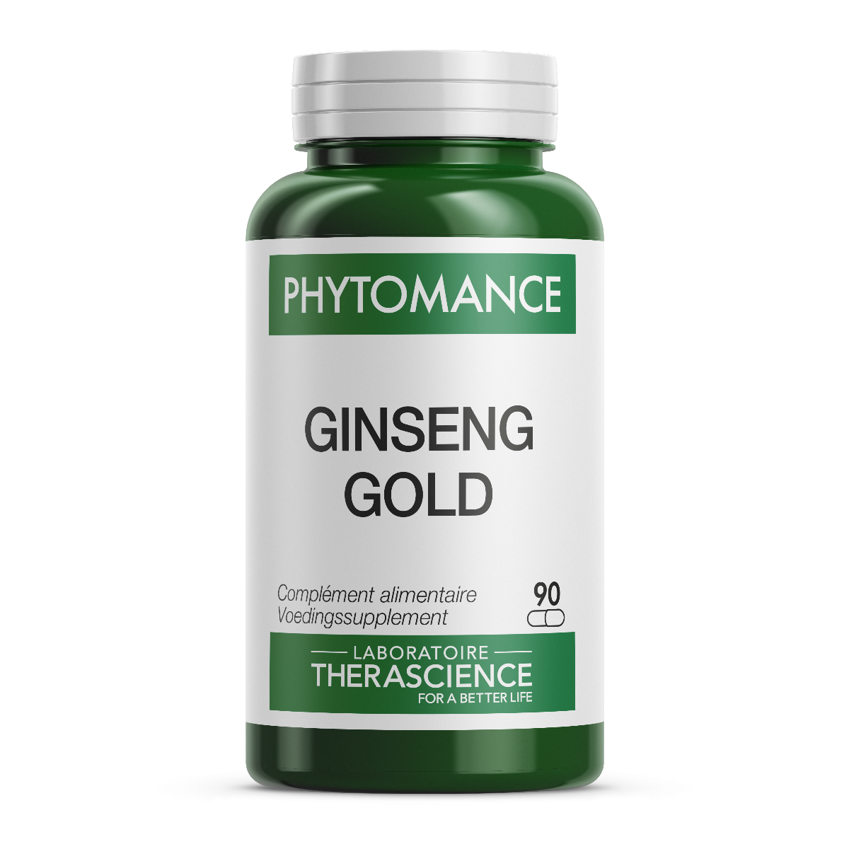 Ginseng  Gold - Améliore les performances intellectuelles , la circulation cérébrale et les performances physiques.